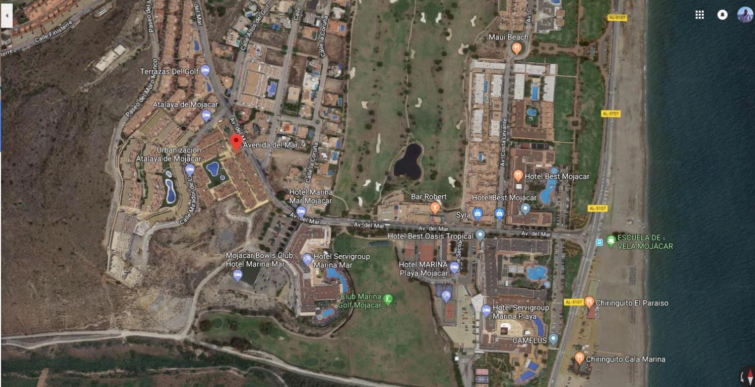 Mojacar Playa Y Golf Lägenhet Exteriör bild